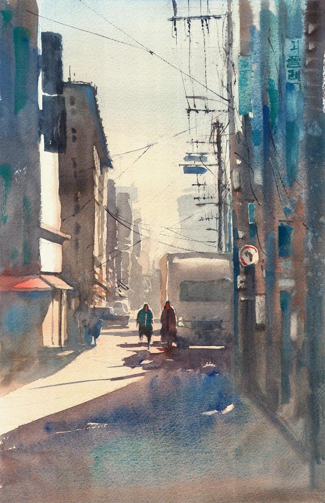 Sunset in Gangnam
