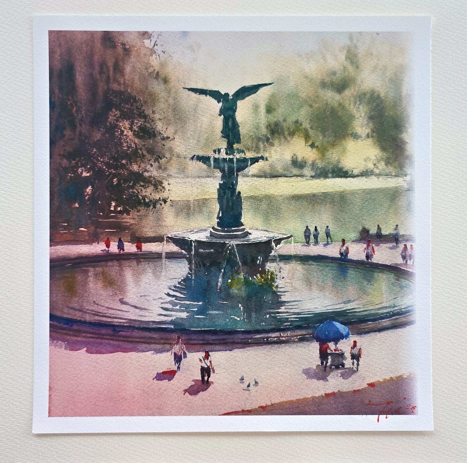 Bethesda Fountain Misprint
