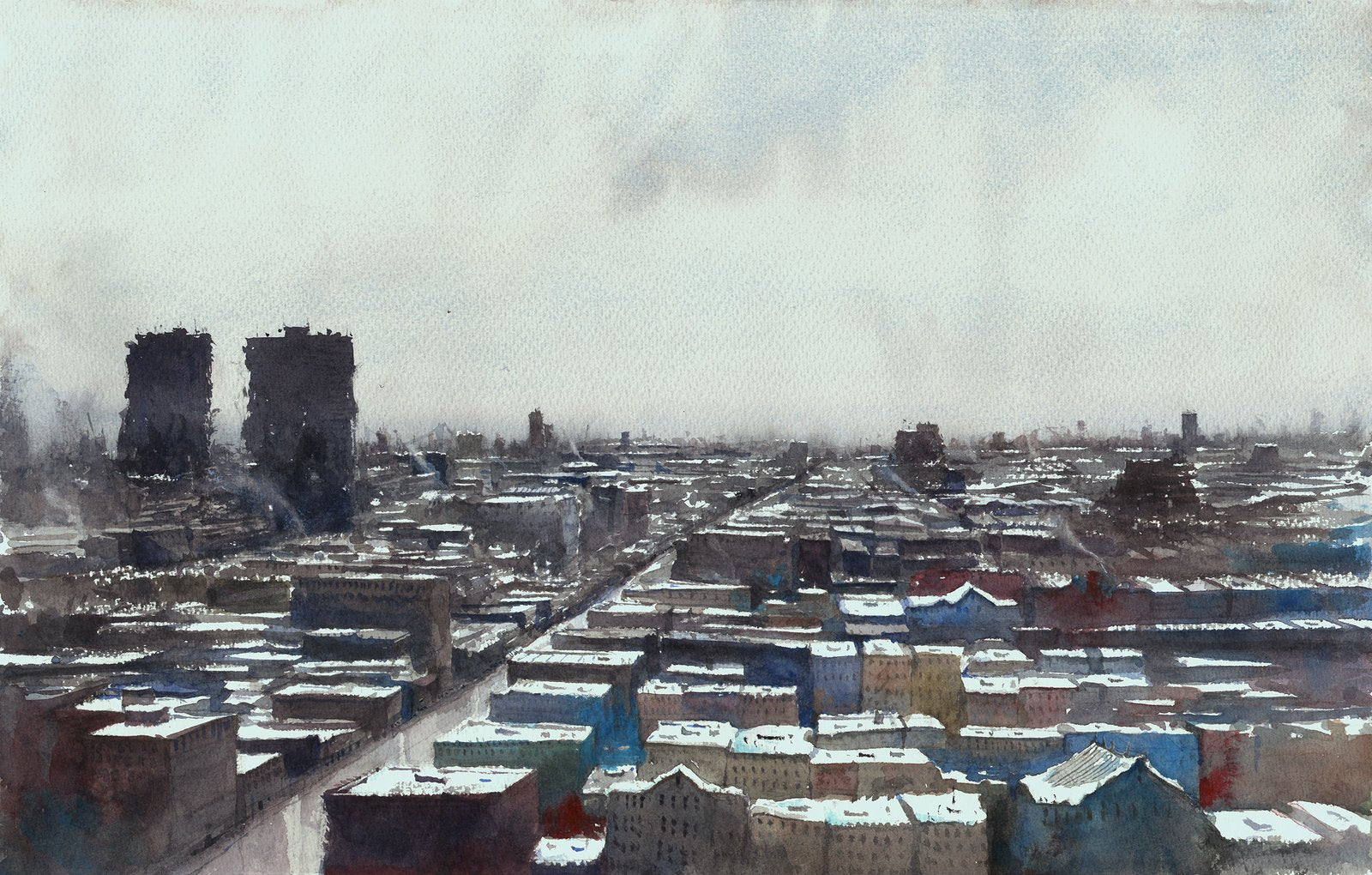 Blizzard Over Harlem