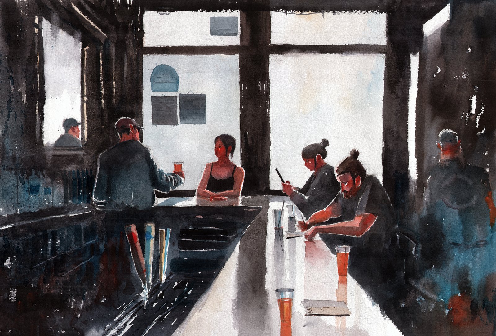 New York Bar Set