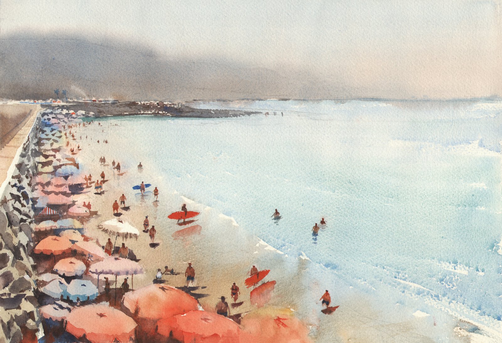 Beach Day in Lima
