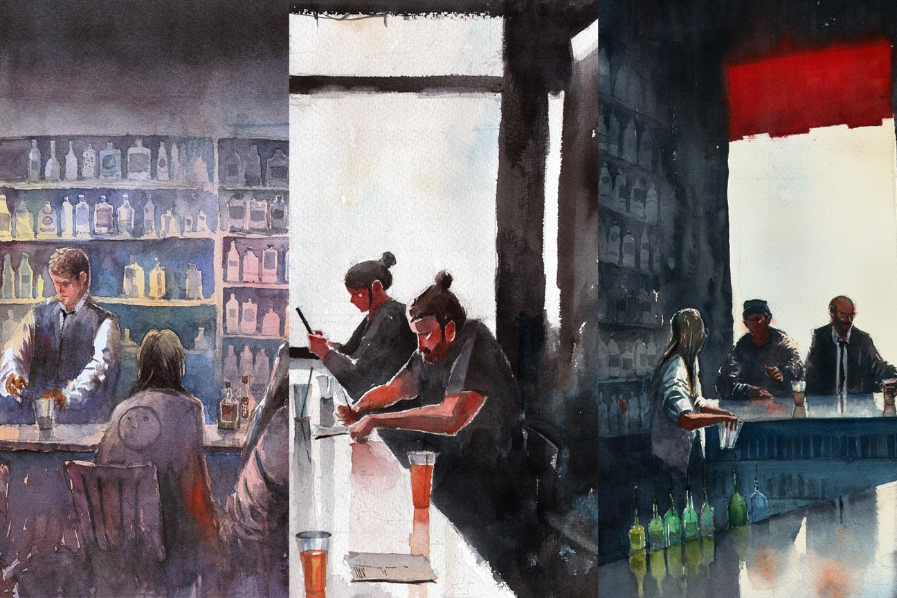 New York Bar Set