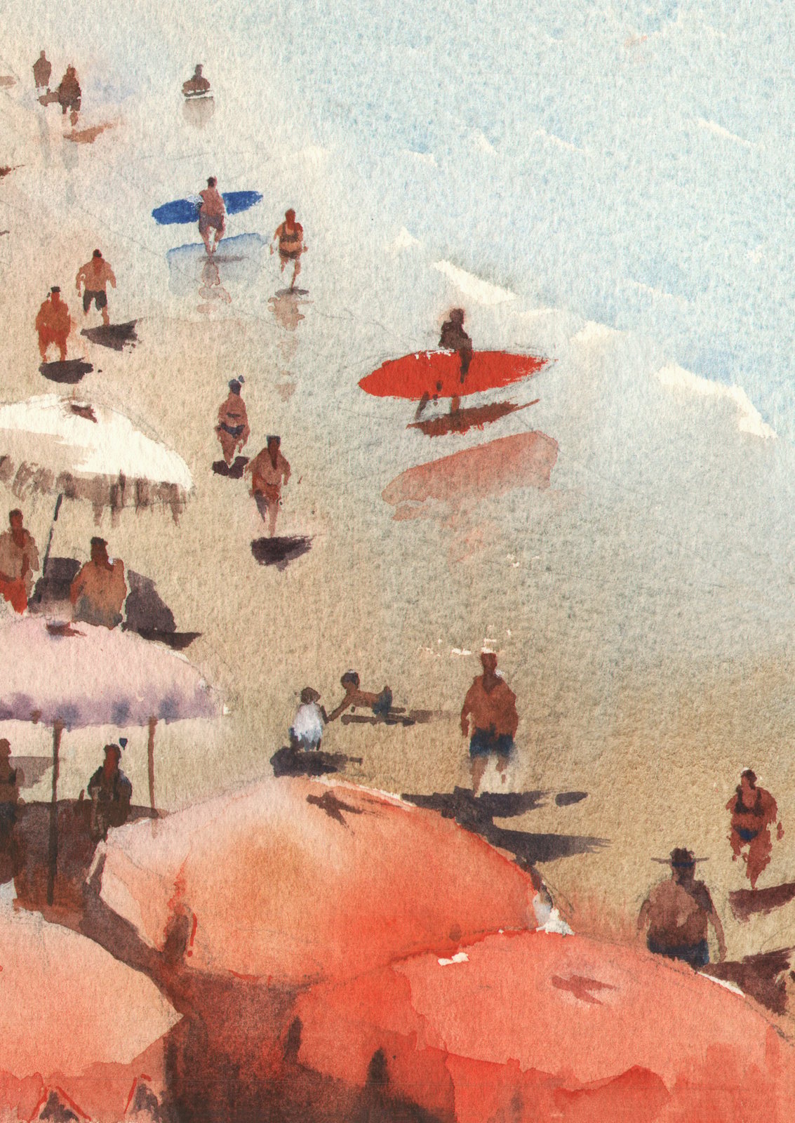Beach Day in Lima