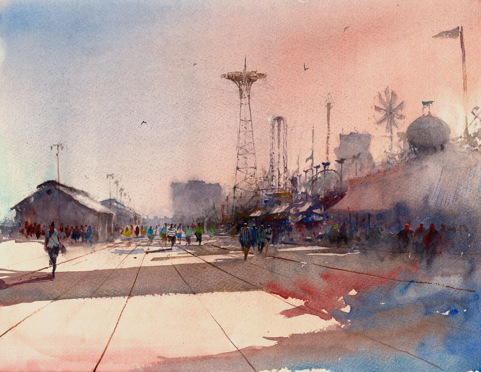 The Boardwalk at Coney Island