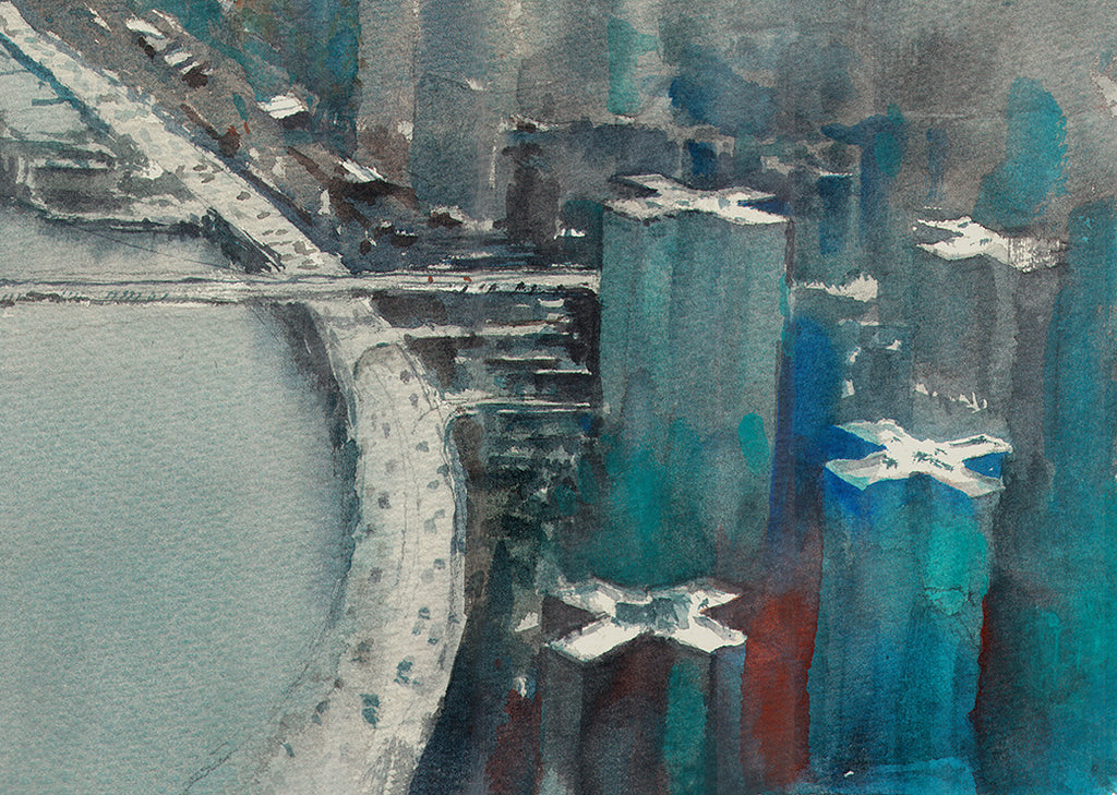 Fog Over Manhattan