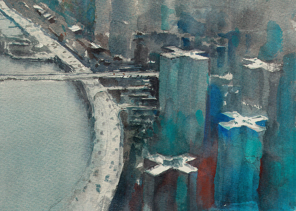 Fog Over Manhattan