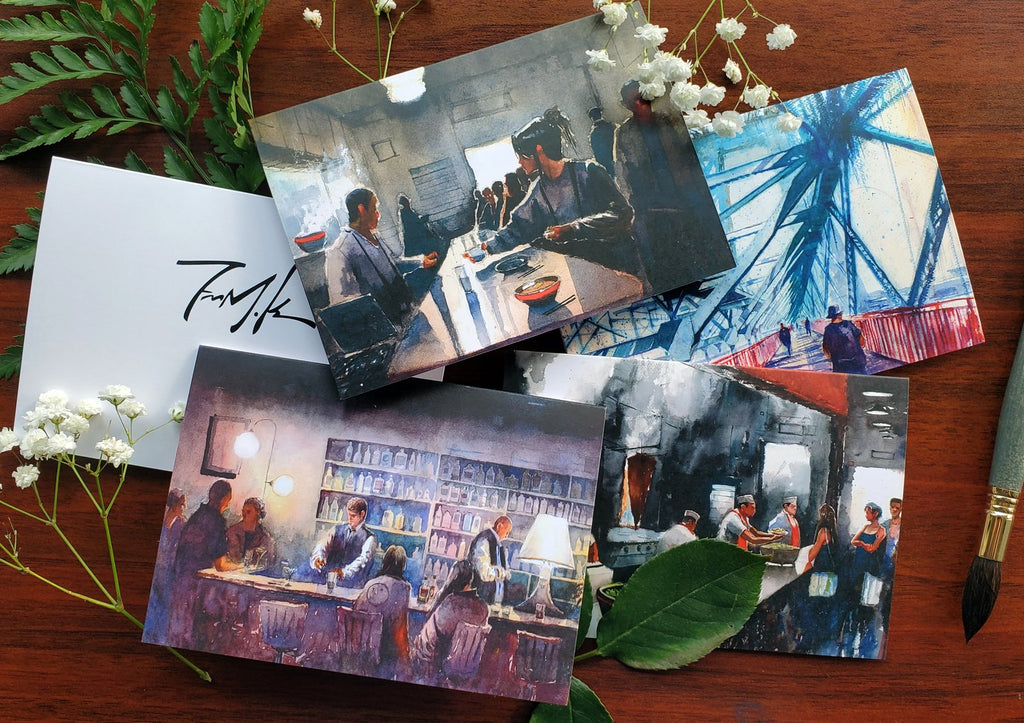 Set of 10 NYC Greeting Cards