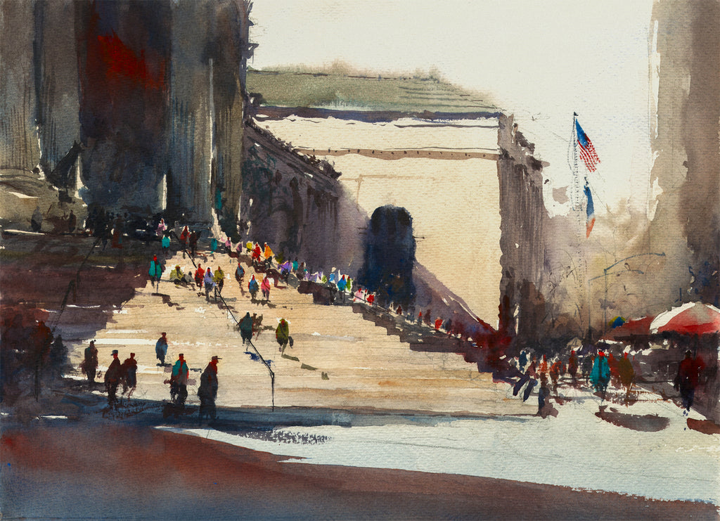 Outside the Met